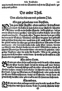 Ein köstlich new Kochbuch 1598